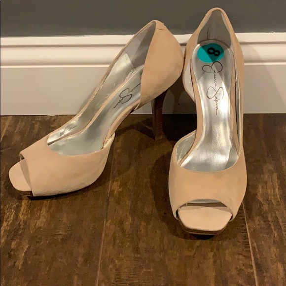 Jessica Simpson Shoes - Jessica Simpson suede heels